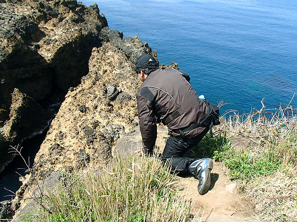 下を覗き込むと迫力満点